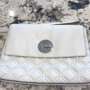 Kate Spade cream shoulder purse